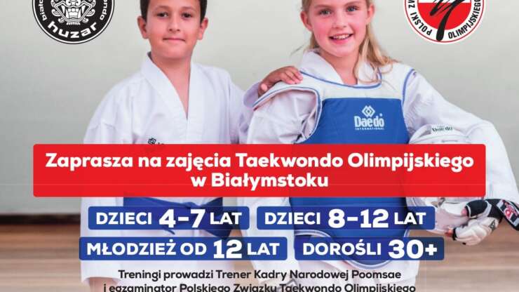 Nabór na zajęcia Taekwondo Olimpijskiego SEZON 2023/2024